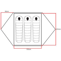 SNOWGUM Phoenix 3 Person Tent - SOLD OUT