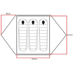 SNOWGUM Phoenix 3 Person Tent - SOLD OUT