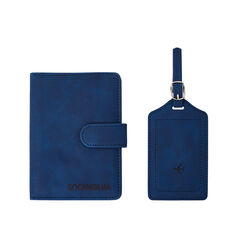 SNOWGUM Passport Wallet & Luggage Tag Set