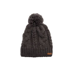 XTM Crystal Womens Chunky Knit Pom Pom Beanie