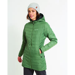 XTM Highlander Longline Ladies Merino Insulated Puffer Jacket